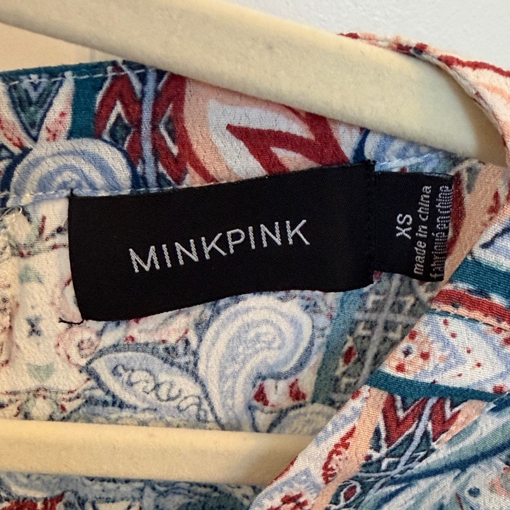 Minkpink Multicolor Patterned Romper - image 2